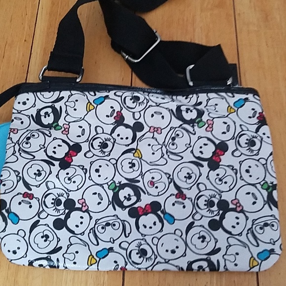 Disney Tsum Tsum Stitch Messenger Cross Body Bag - Picture 2 of 4